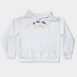 Oklnd Bsebll Kids Hoodie